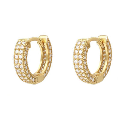 Aretes Aro Square