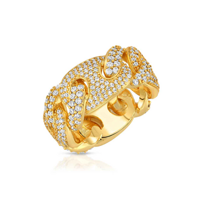 Anillo Gucci Cuban en Gold