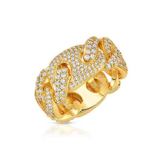 Anillo Gucci Cuban en Gold