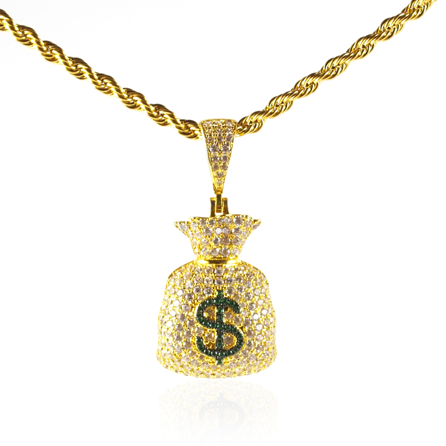 Money Bag en Gold